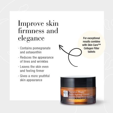 New Nordic Natural Magic Anti Aging Cream 50Ml - Improve Skin Firmness And Elegance - Anti Aging Face Cream For Women And Men - Image 3