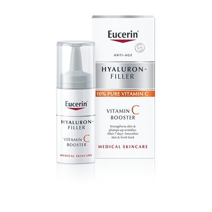 Eucerin Hyaluronfiller Vitamin C Booster Brightening Antiwrinkle Serum With Vitamin C