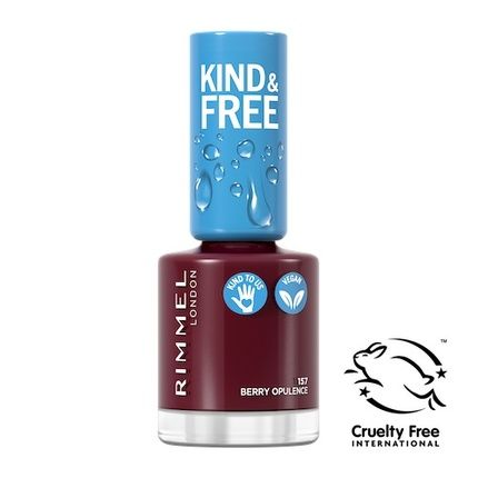 Kind & Free Vegan Nail Polish 157 Berry Opulence 8Ml