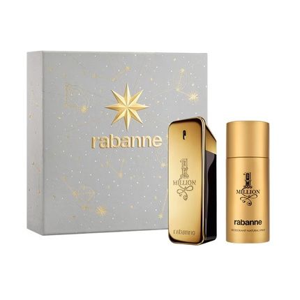 Paco Rabanne 1 Million Men Eau De Toilette Spray 100Ml Deodorant Spray 150Ml Set