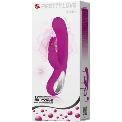Pretty Love Webb Massager Deep Rose 430G - Image 3