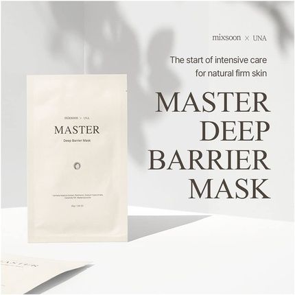 Mixsoon Master Deep Barrier Mask Intensive Hydrating Mask For Soothing Care And Strengthening Skin Barrier Cruelty-Free