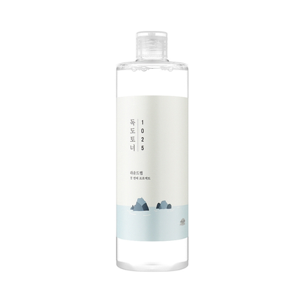 Round Lab Dokdo Toner Exfoliate Dead Skin Cells Replenish Skin With Long Lasting Moisture Hydrating Watery Type Toner 16.9Fl.Oz