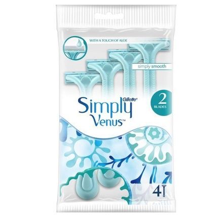 Simply Venus Disposable Razors For Women - 4 Pieces