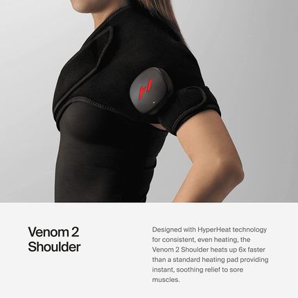 Venom 2 Advanced Heat + Vibration Wrap For Right Shoulder
