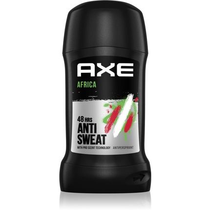 Axe Africa Solid Antiperspirant 48 Hours 50 Ml