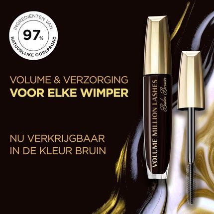 L'Oreal Paris Volume Million Lashes Balm Brown Volumizing Mascara 10Ml