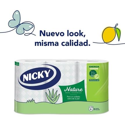 Niki Toilet Nature Rolls 6 Rolls - Pack Of 6 - Image 3