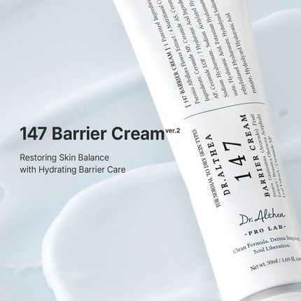 Dralthea 147 Barrier Cream العناية اليومية بحاجز البشرة والترطيب العميق