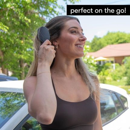 Framar Mini Hair Brush For Women - Small Detangler - Image 3