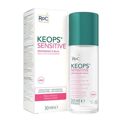 Roc Roc Keops Sensitive Deodorant Rollon 30 Ml