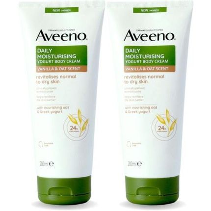 Aveeno Daily Moisturising Body Wash Vanilla & Oat 200Ml