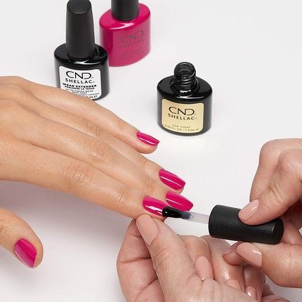 Cnd Shellac Top Coat Nail Polish 15Ml