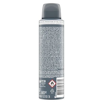 Dove Men + Care Invisible Dry Spray Advanced Care Deodorant For Men With 1/4 Moisturizing Cream Moisturizing And Stain-Repellent Formula Protection For Up To 72 Hours 150Ml Cedarwood