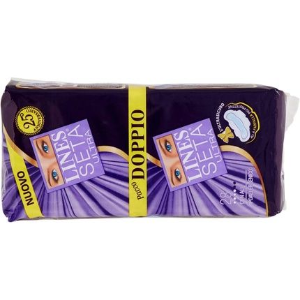Lines Silk Ultra Absorbent With Wings 28 Pieces - Image 3