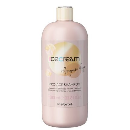 Inebrya Ice Cream Pro-Age Shining Shampoo With Argan Oil 1000Ml
