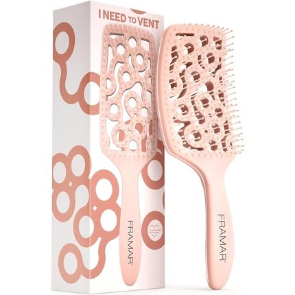 Framar Professional Vented Paddle Hair Brush For Blow Drying
