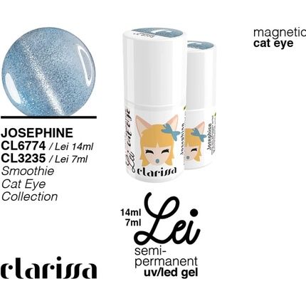 She Semi-Permanent Clarissa Nais Gel Nail Polish Uv/Led 7Ml Josephine