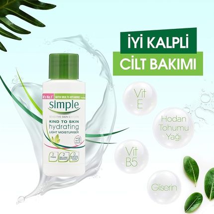 Simple Kind To Skin Hydrating Light Moisturiser 50Ml - Image 3