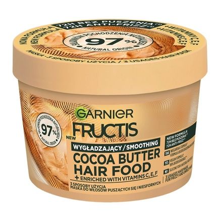 Garnier Hair Food Smoothing Mask For Hair Cocoa 400Ml