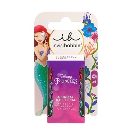 Invisibobble Kids Original Disney Ariel Hair Band 6 Pieces