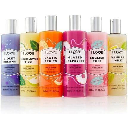 I Love Vanilla Milk Scented Body Wash Rich & Creamy Foam - Image 3
