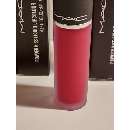 Mac Powder Kiss Liquid Lipcolour Matte Ruby Boo 0.17Oz - New In Box - Image 3