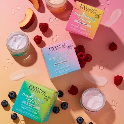 Eveline Cosmetics My Beauty Elixir Hydrating Regenerating Cream With Raspberry