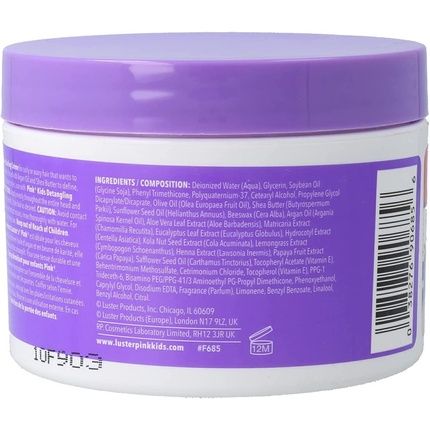 Pink Kids Frizz Free Curling Creme 227G - Image 3