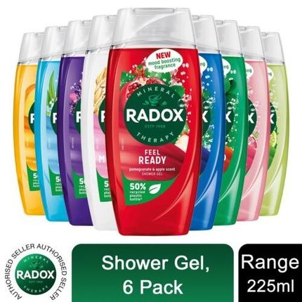 Radox Mineral Therapy Shower Gel With Mood Boosting Fragrance 225Ml - Image 4