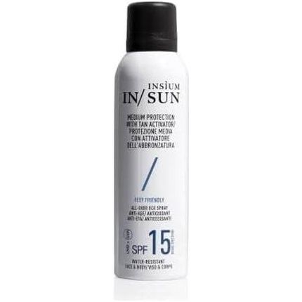 In/Sun Medium Protection Spf15 With Tan Activator 150Ml Spray