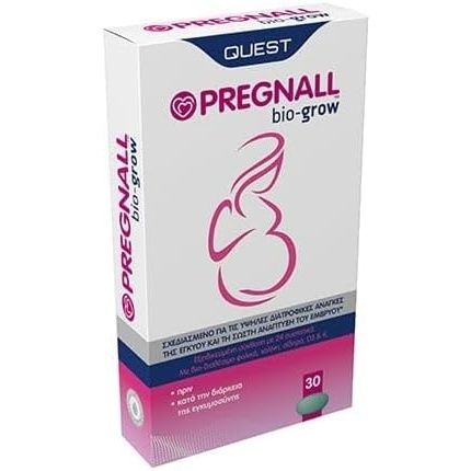 Quest Pregnall Bio-Grow 30 Tablets