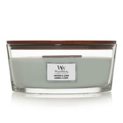 Woodwick Lavender & Cedar Scented Candle 4536 G