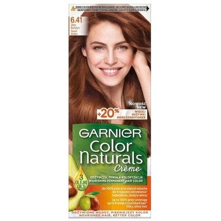 Garnier Color Naturals Hair Dye 6.41 Golden Amber