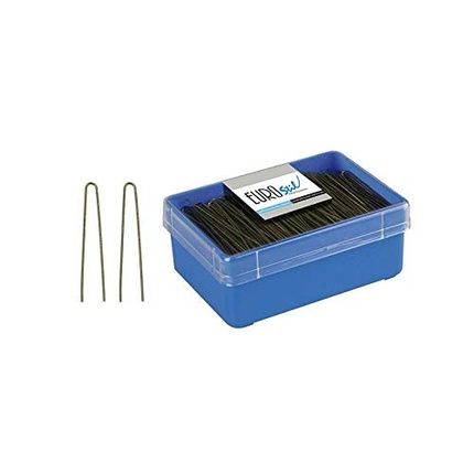 Eurostil Hair Clips 65Mm Color Bronze Hairnet - 150Gr