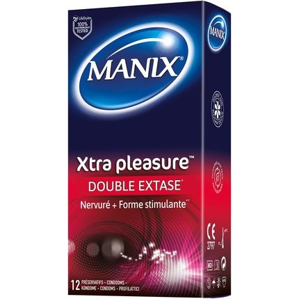 Manix Xtra Pleasure Condoms 12 Pieces