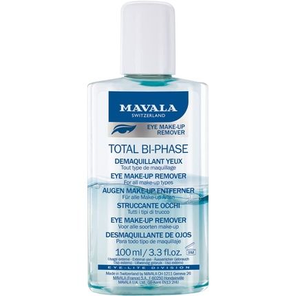 Mavala Total Bi-Phase Eye Makeup Remover 100Ml