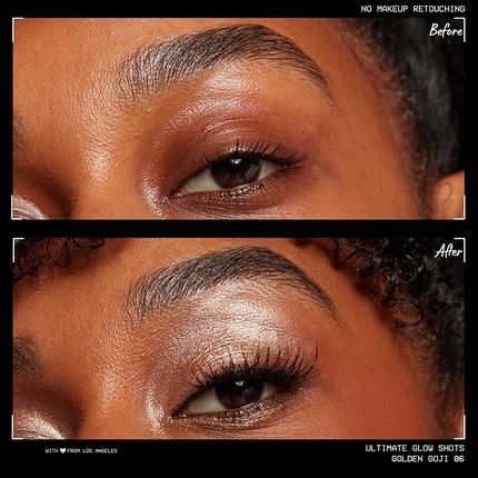Nyx Professional Makeup Ultimate Glow Shots Liquid Eyeshadow With Vitamin C Golden Goji - Image 3