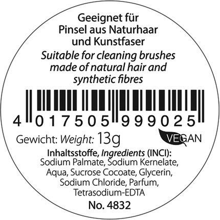 Da Vinci Makeup Brush Cleaner 13G Vegan - Made In Germany
