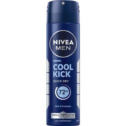 Nivea Cool Kick Antiperspirant Spray For Men 150 Ml