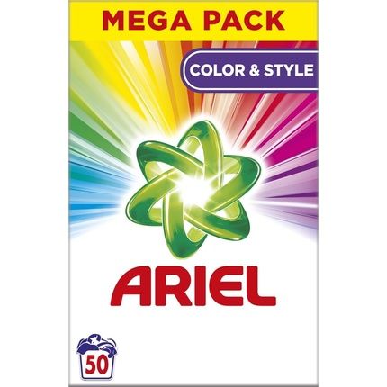 Ariel Washing Powder Detergent Color 50 Washes