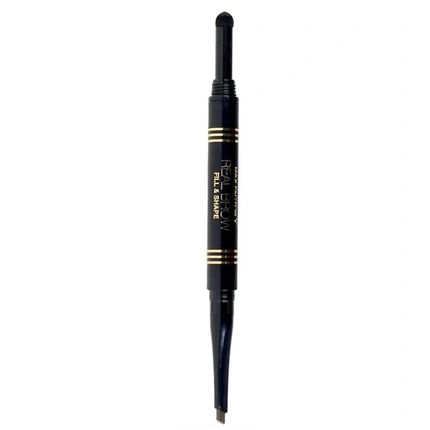 Max Factor Real Brow Fill & Shape Brow Pencil 04 Deep Brown Eyebrow Pencil 6 Grams