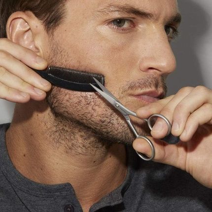 Tweezerman G.E.A.R For Men Moustache Scissors And Comb