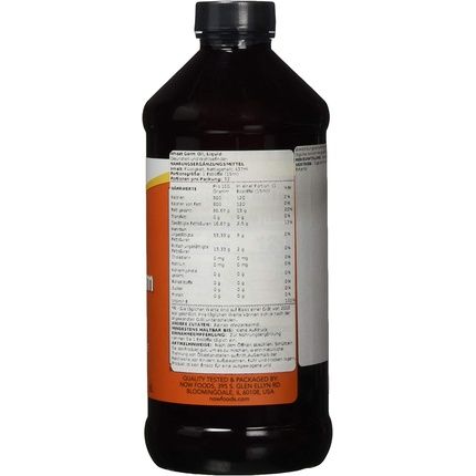 Now Foods Wheat Germ Oil 16 Fl Oz (473 Ml)