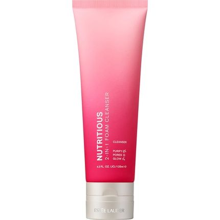 Estee Lauder Nutritious 2-In-1 Foam Cleanser 4.2 Fl Oz 125 Ml