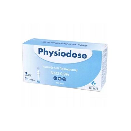 Physiodose Physiological Saline Solution Nacl 0.9%, 40 X 5 Ml