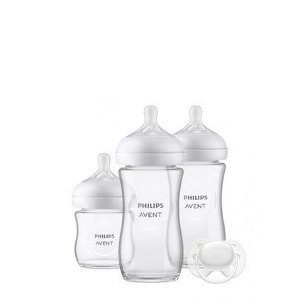 Philips Avent Natural Response Crystal Set 4 Pieces Perfect For Feeding Your Baby