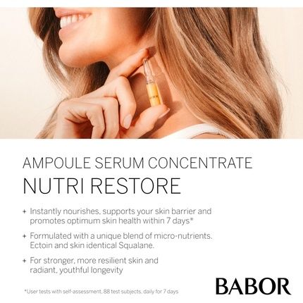 Babor Nutri Restore Restorative Serum Ampoules For The Face
