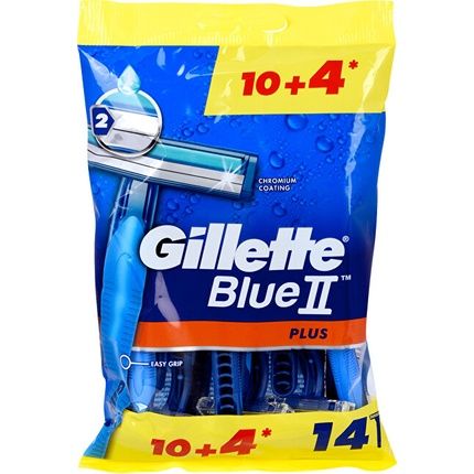 Gillette Blue 2 Plus Disposable Razors 10 4 Pieces