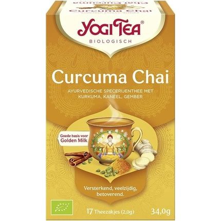 Yogi Tea Turmeric Chai Organic 34G